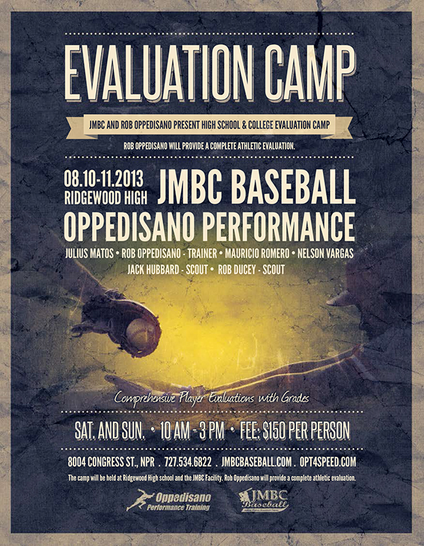 Evaluation Camp – Poster