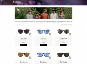 Gulf Coast Sunglasses Website