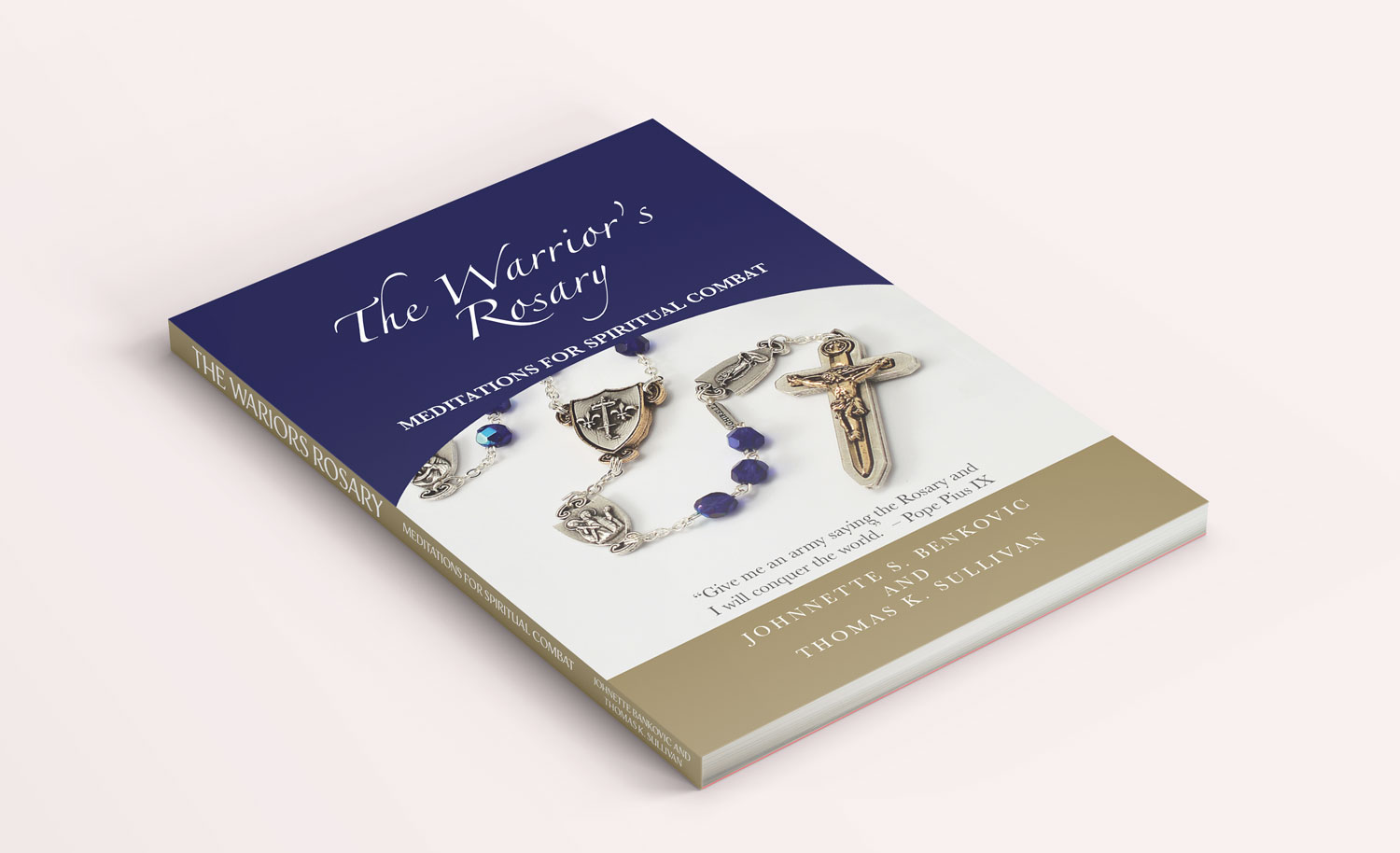 The Warrior's Rosary Book Design