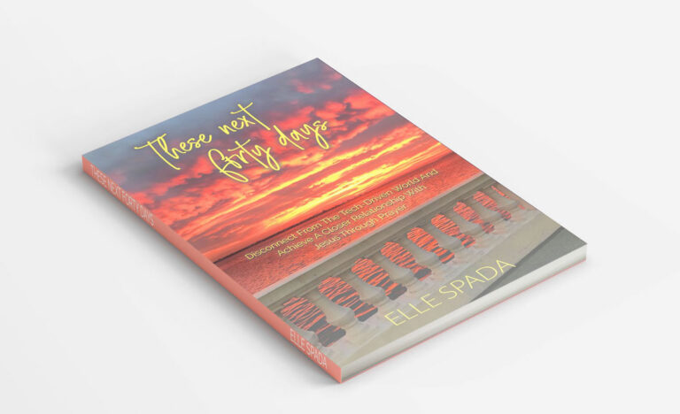 These Next Forty Days Book Design