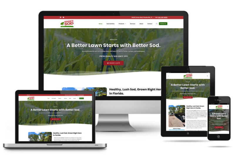 Eddie's Sod Website