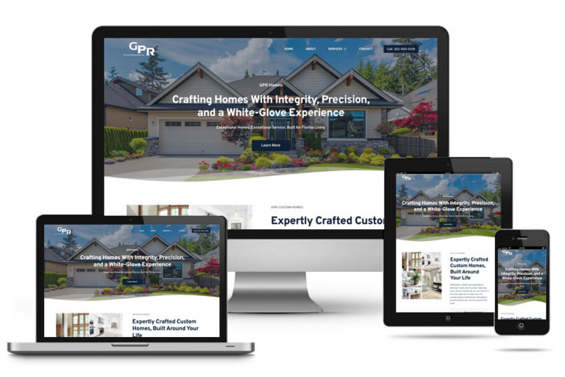 GPR Homes Website