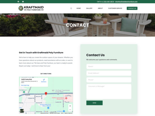 Kraftmaid Poly Furniture Website