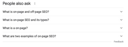 On-Page SEO